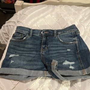 Old Navy blue denim shorts